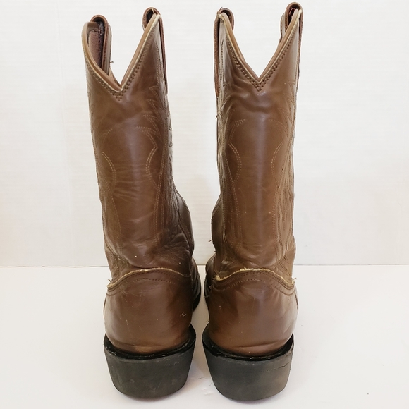 Justin Boots Farm & Ranch Cowboy Western boots 11D - Picture 5 of 8